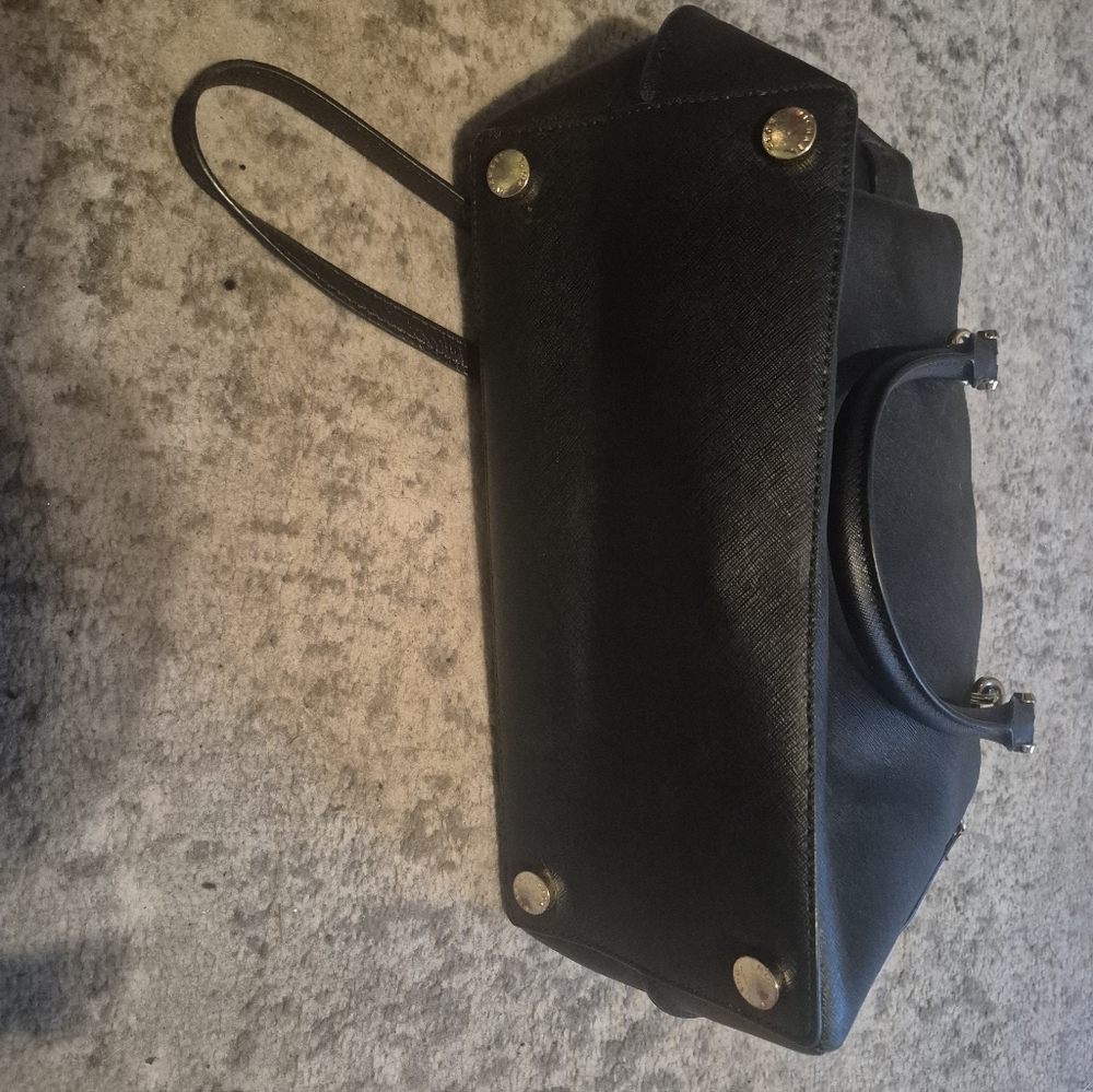 Michael Kors Black Tote with Gold Hardware - Picture 4 of 9
